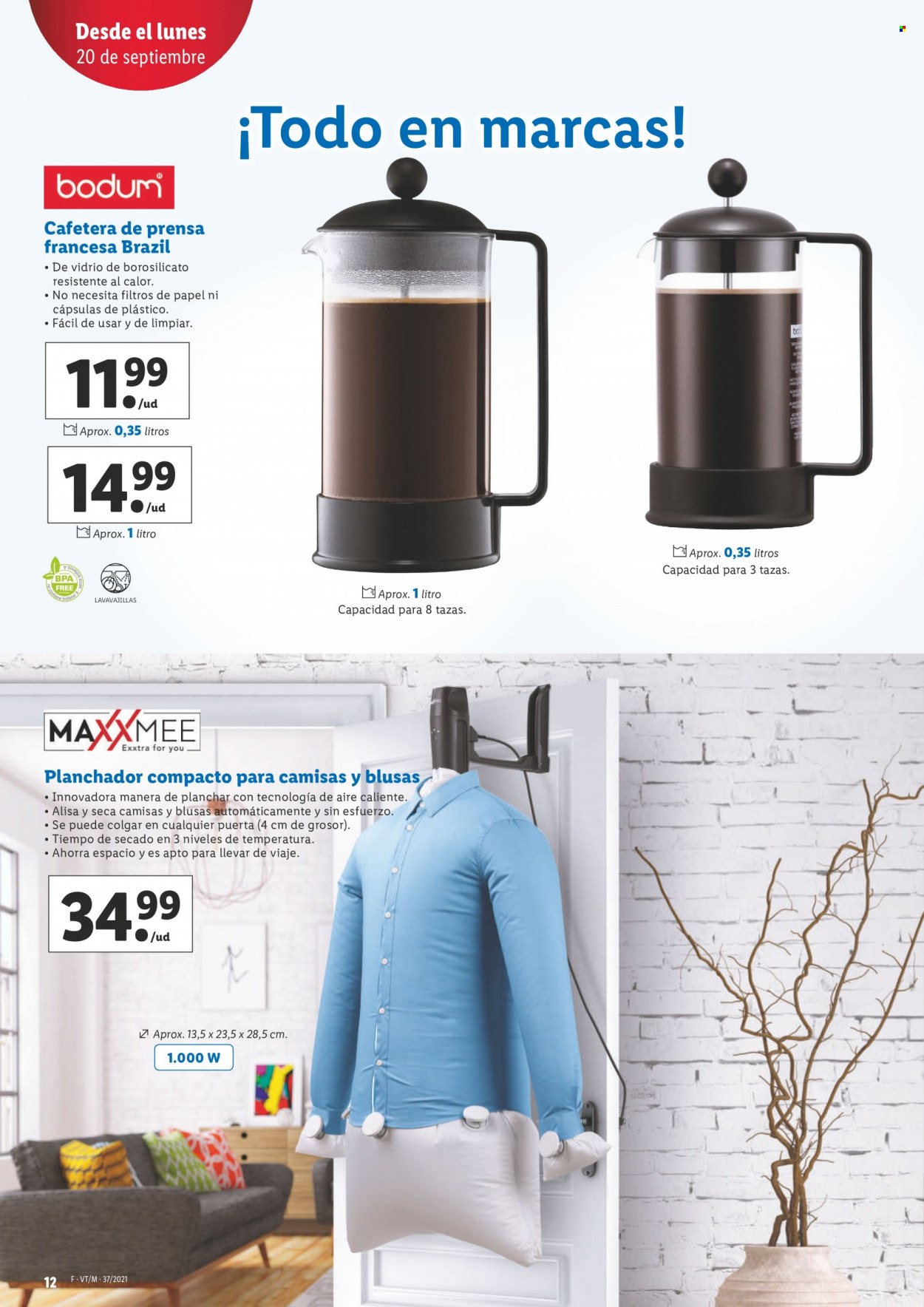 Folleto Lidl - 16/09/21 - 22/09/21. Página 12