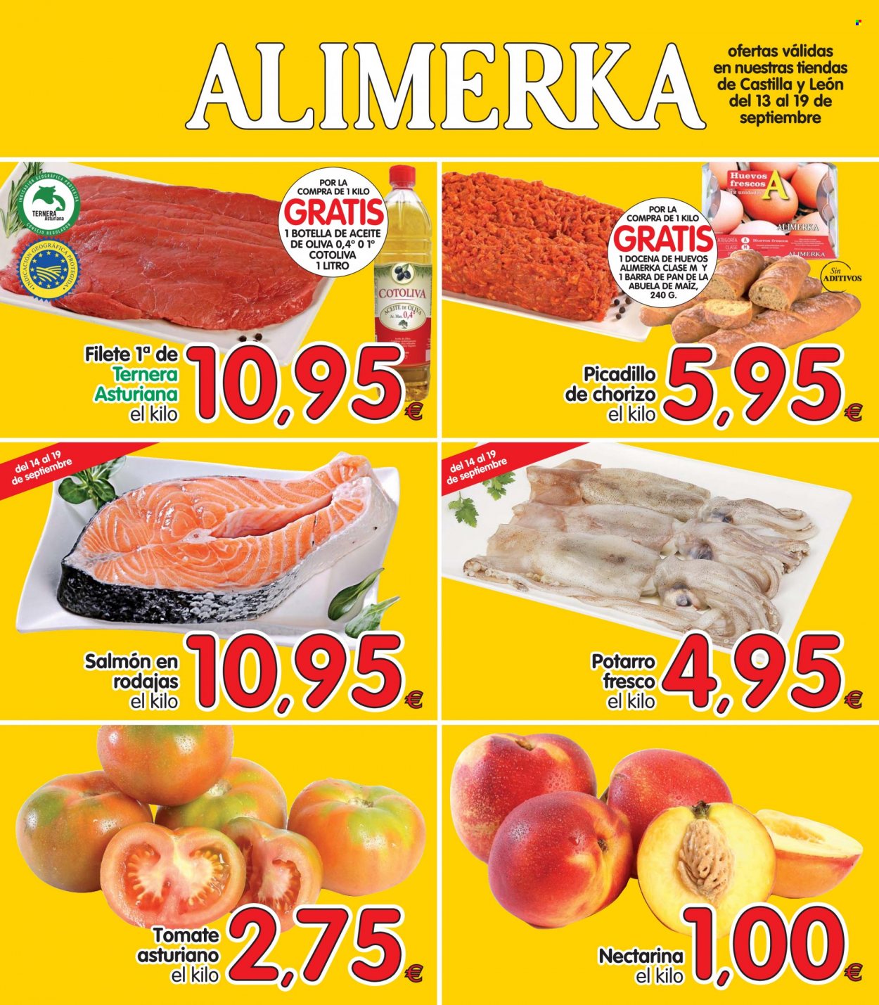 Folleto Alimerka - 13/09/21 - 19/09/21. Página 1
