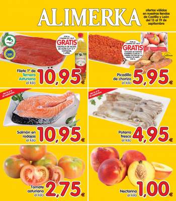 Folleto actual Alimerka - 13.9.2021 - 19.9.2021.