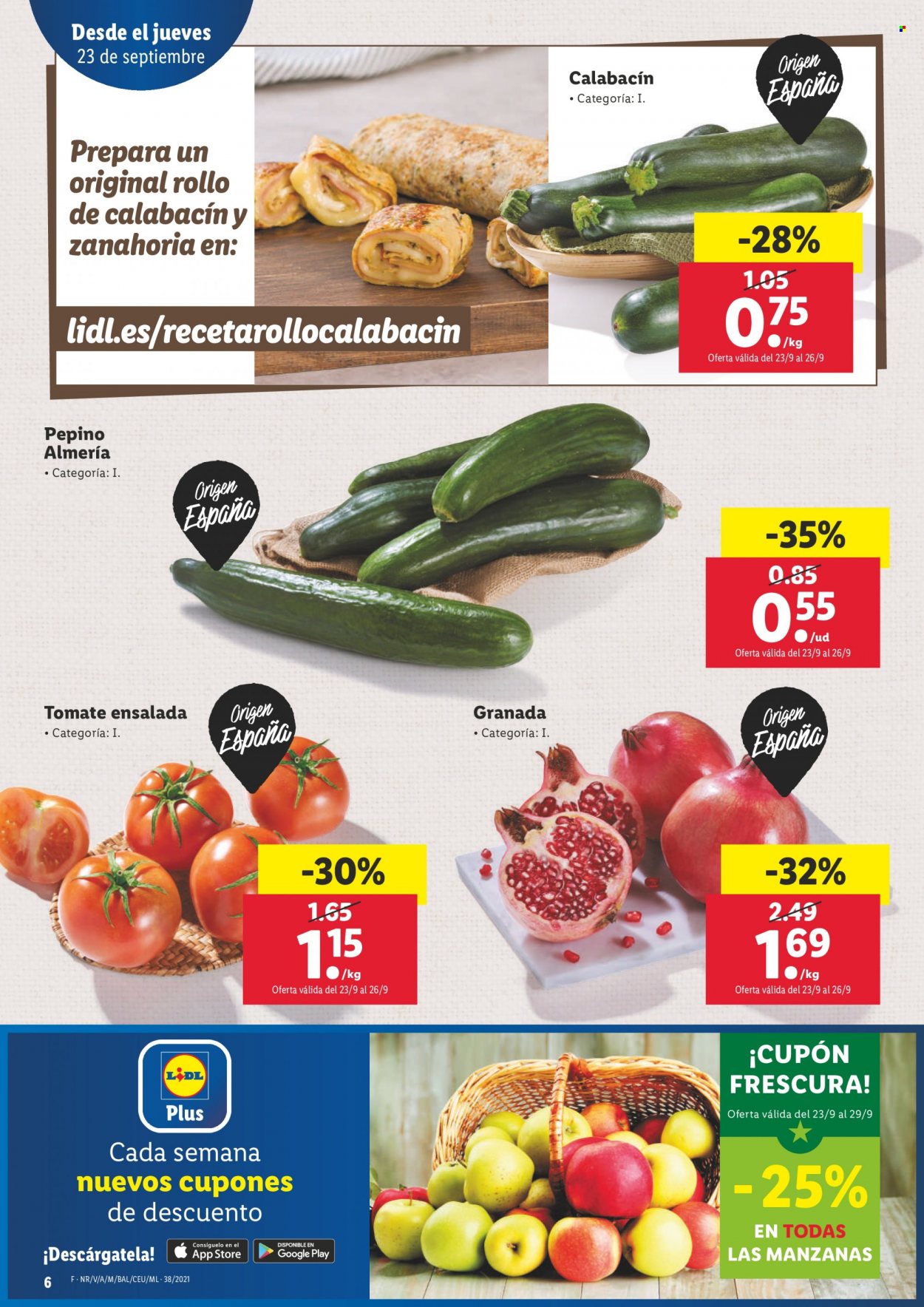Folleto Lidl - 23/09/21 - 29/09/21. Página 6