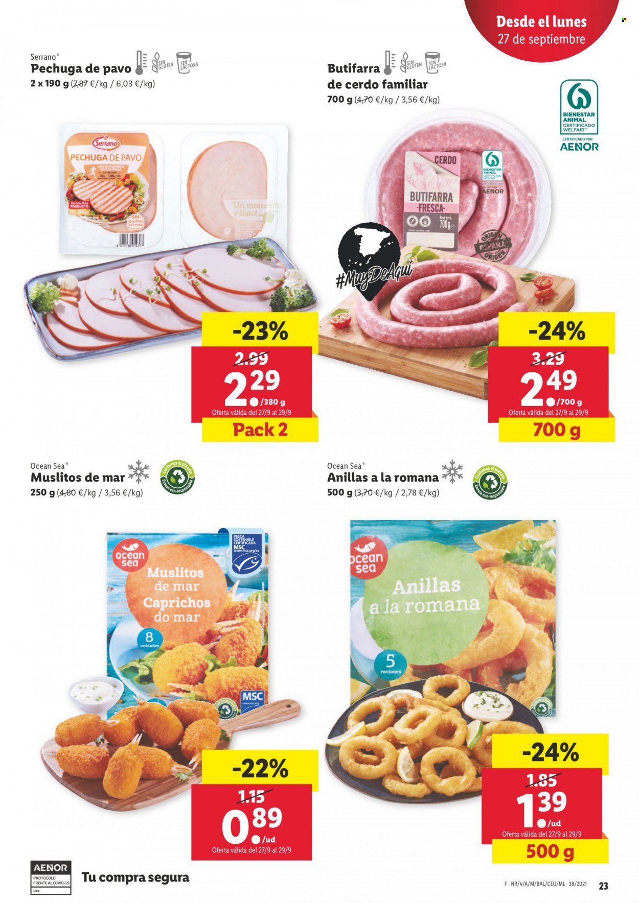 Folleto Lidl - 23/09/21 - 29/09/21. Página 23