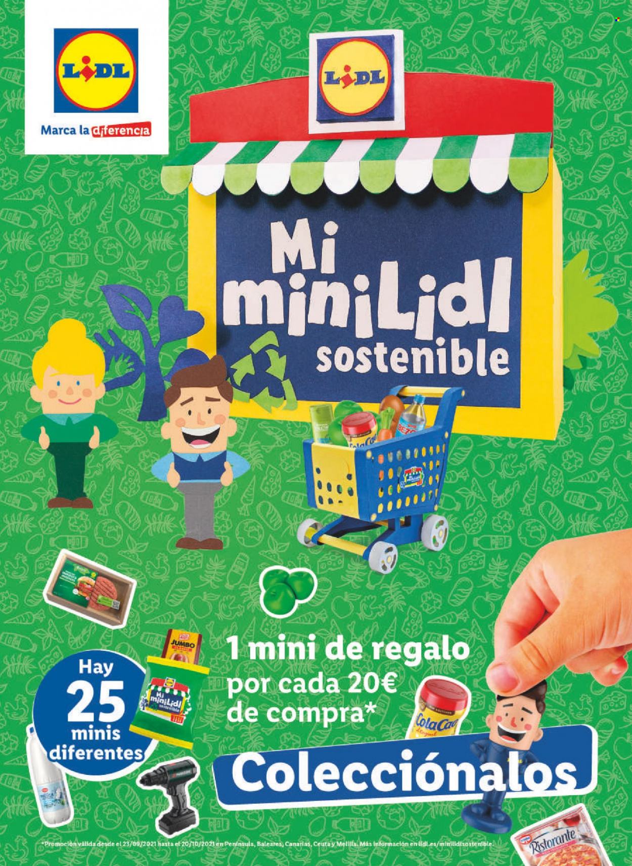 Folleto Lidl - 23/09/21 - 20/10/21. Página 1