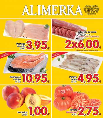 Folleto actual Alimerka - 20.9.2021 - 26.9.2021.