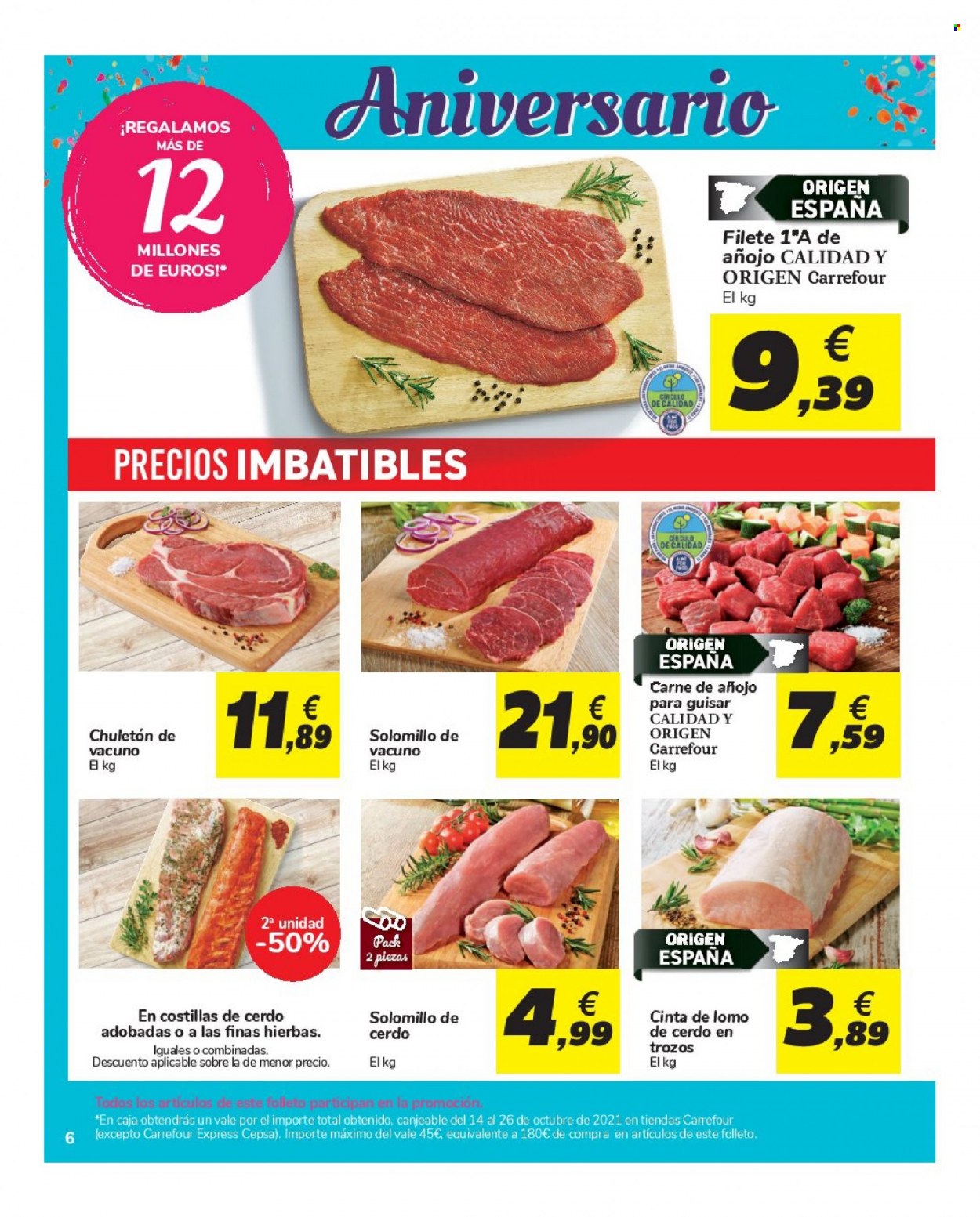 Folleto Carrefour - 23/09/21 - 13/10/21. Página 6