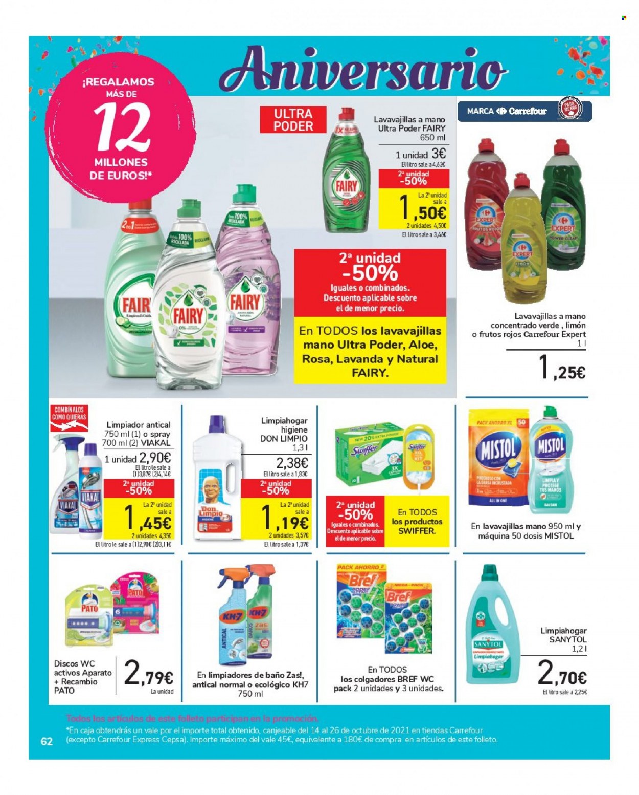 Folleto Carrefour - 23/09/21 - 13/10/21. Página 62