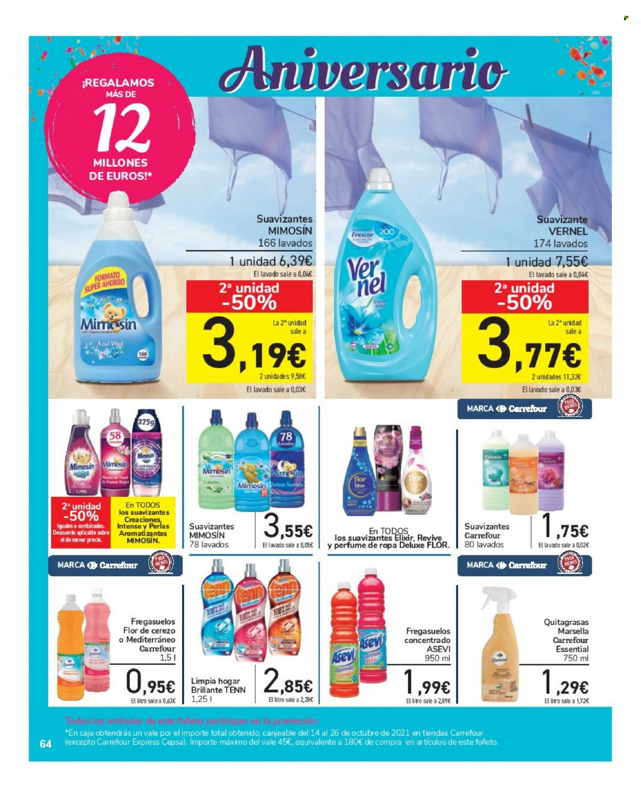 Folleto Carrefour - 23/09/21 - 13/10/21. Página 64