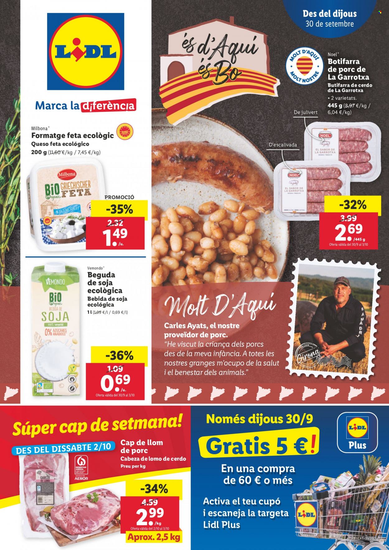Folleto Lidl - 30/09/21 - 06/10/21. Página 1
