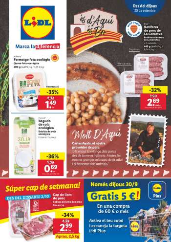 Folleto actual Lidl - 30/09/21 - 06/10/21.