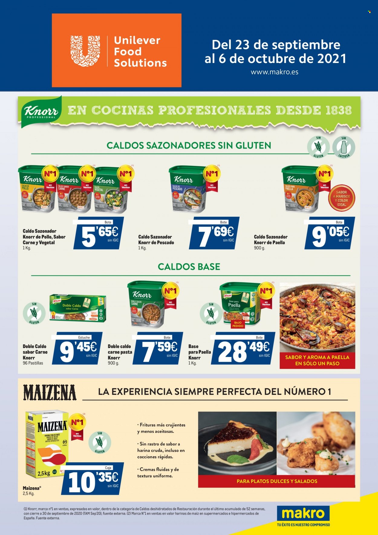 Folleto Makro - 23/09/21 - 06/10/21. Página 1
