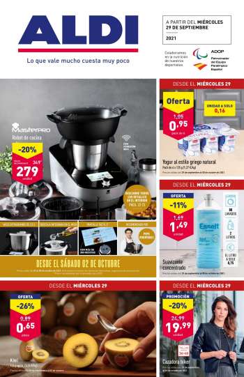 Folleto actual Aldi - 29/09/21 - 05/10/21.