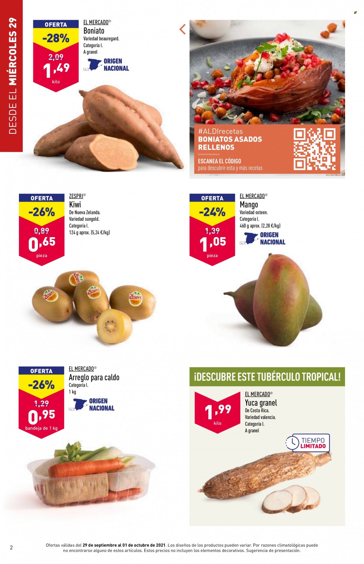Folleto Aldi - 29/09/21 - 05/10/21. Página 2