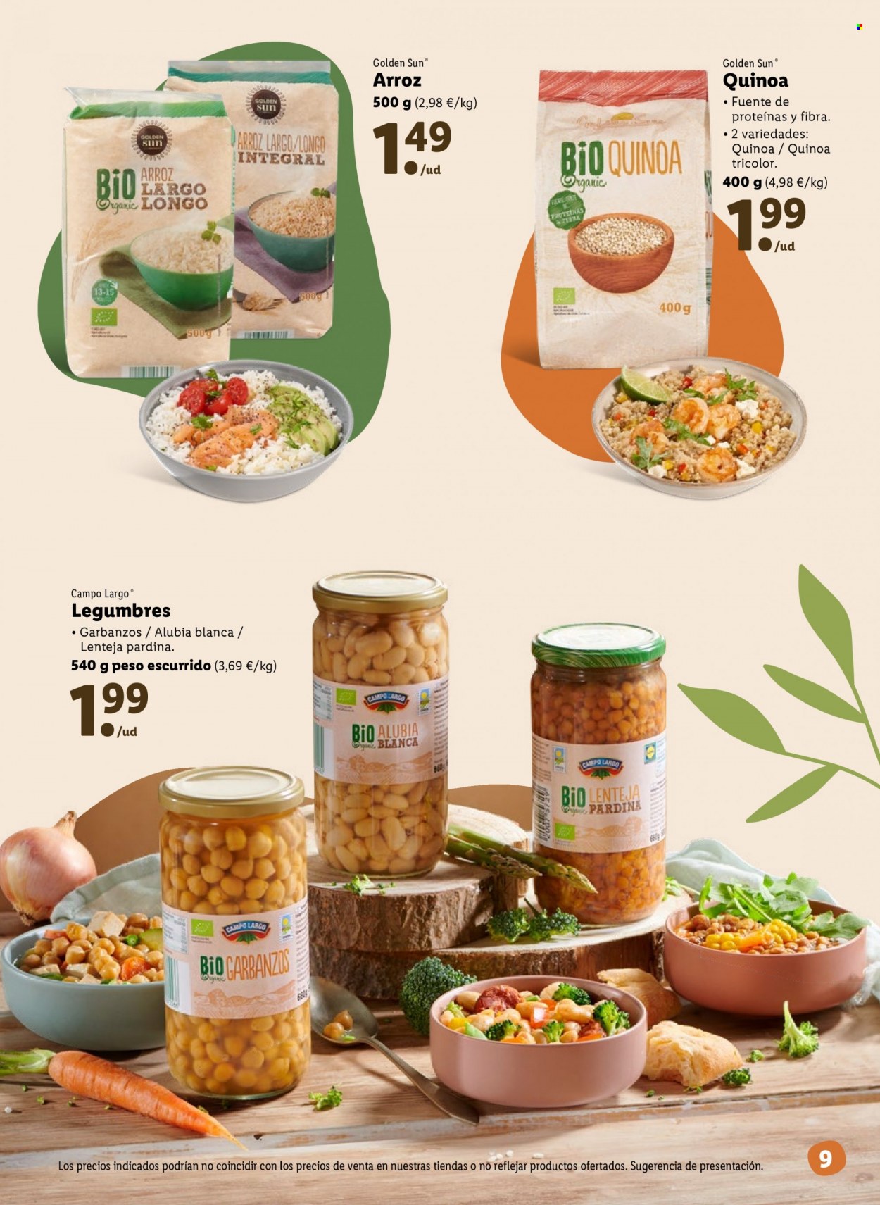 Folleto Lidl. Página 9
