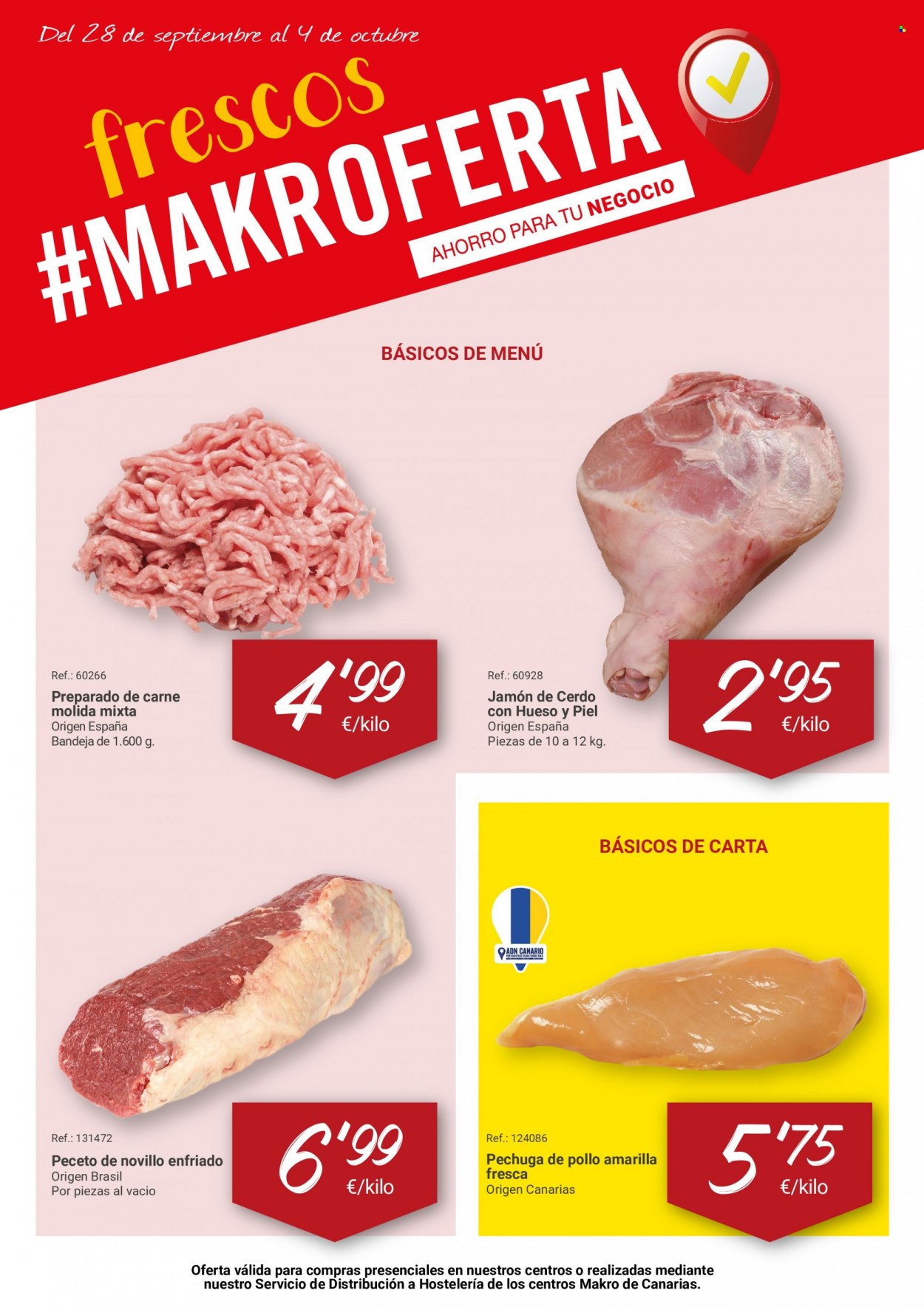 Folleto Makro - 28/09/21 - 04/10/21. Página 1