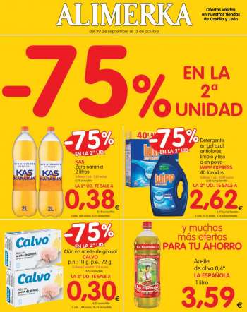 Folleto actual Alimerka - 30/09/21 - 13/10/21.