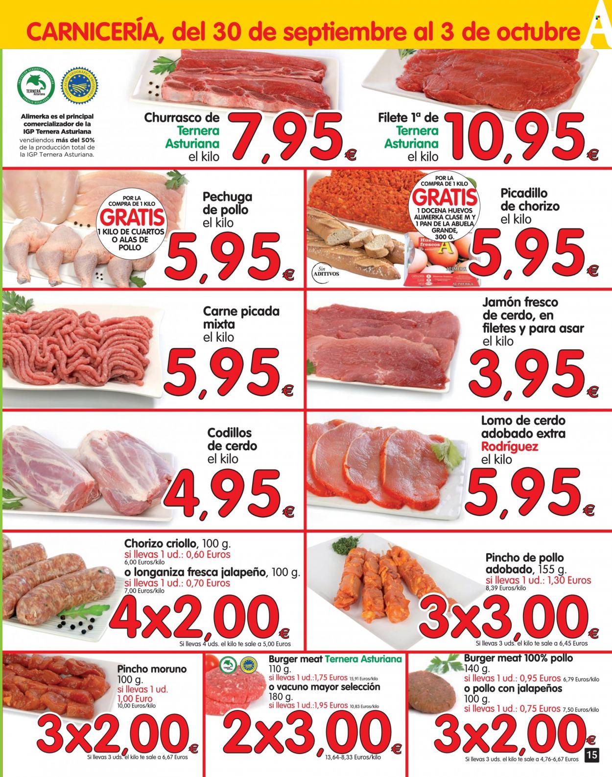 Folleto Alimerka - 30/09/21 - 13/10/21. Página 15