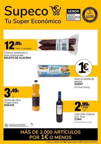 Folleto actual Supeco - 30/09/21 - 27/10/21.