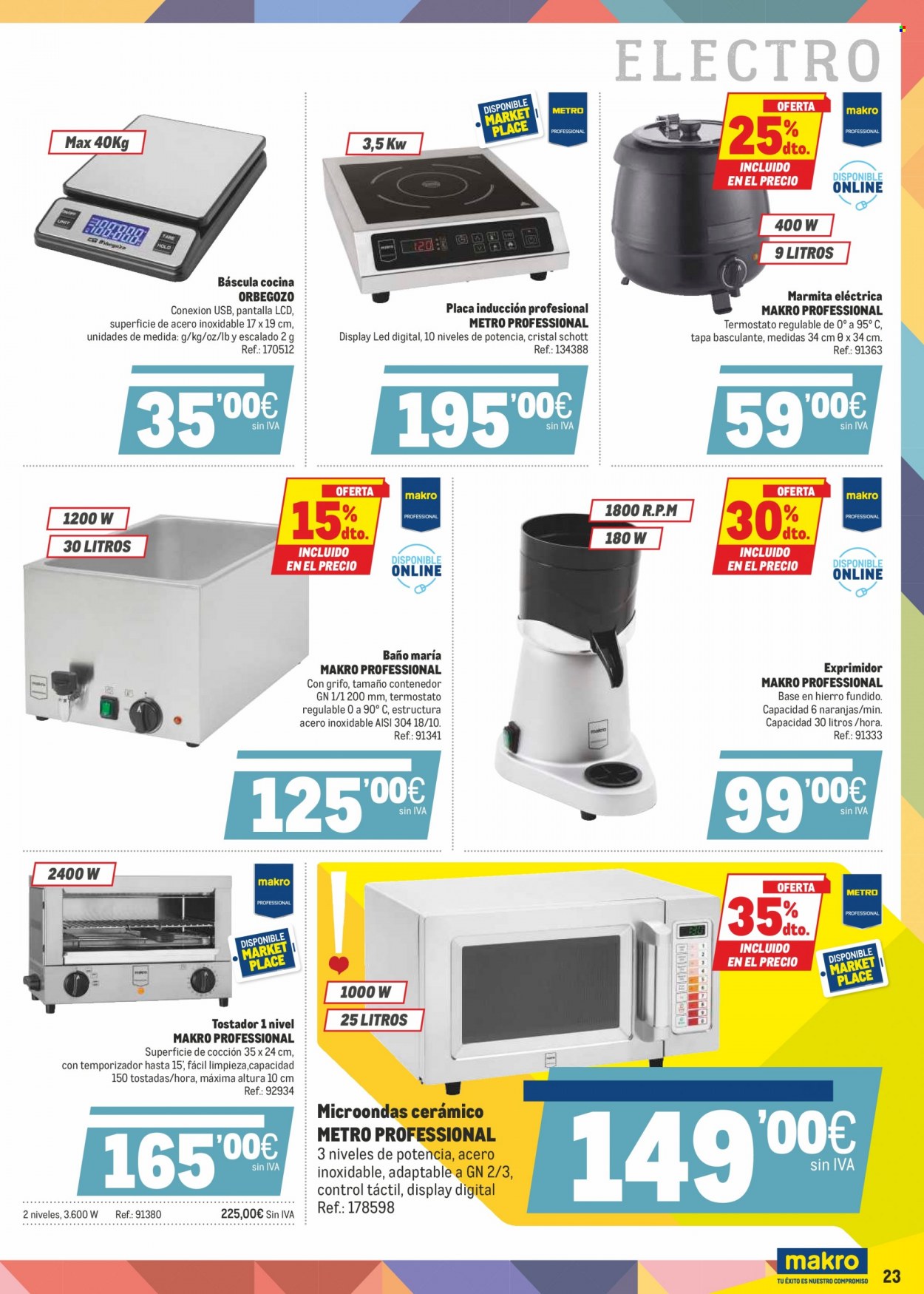 Folleto Makro - 30/09/21 - 13/10/21. Página 23
