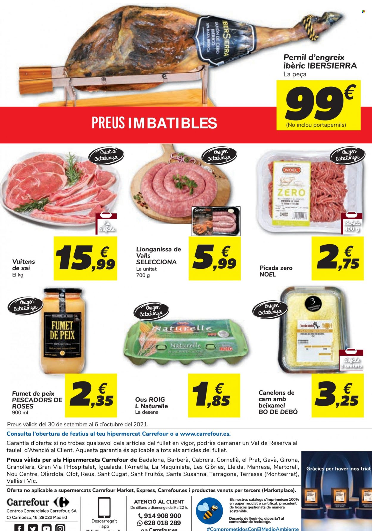 Folleto Carrefour - 30/09/21 - 06/10/21. Página 2