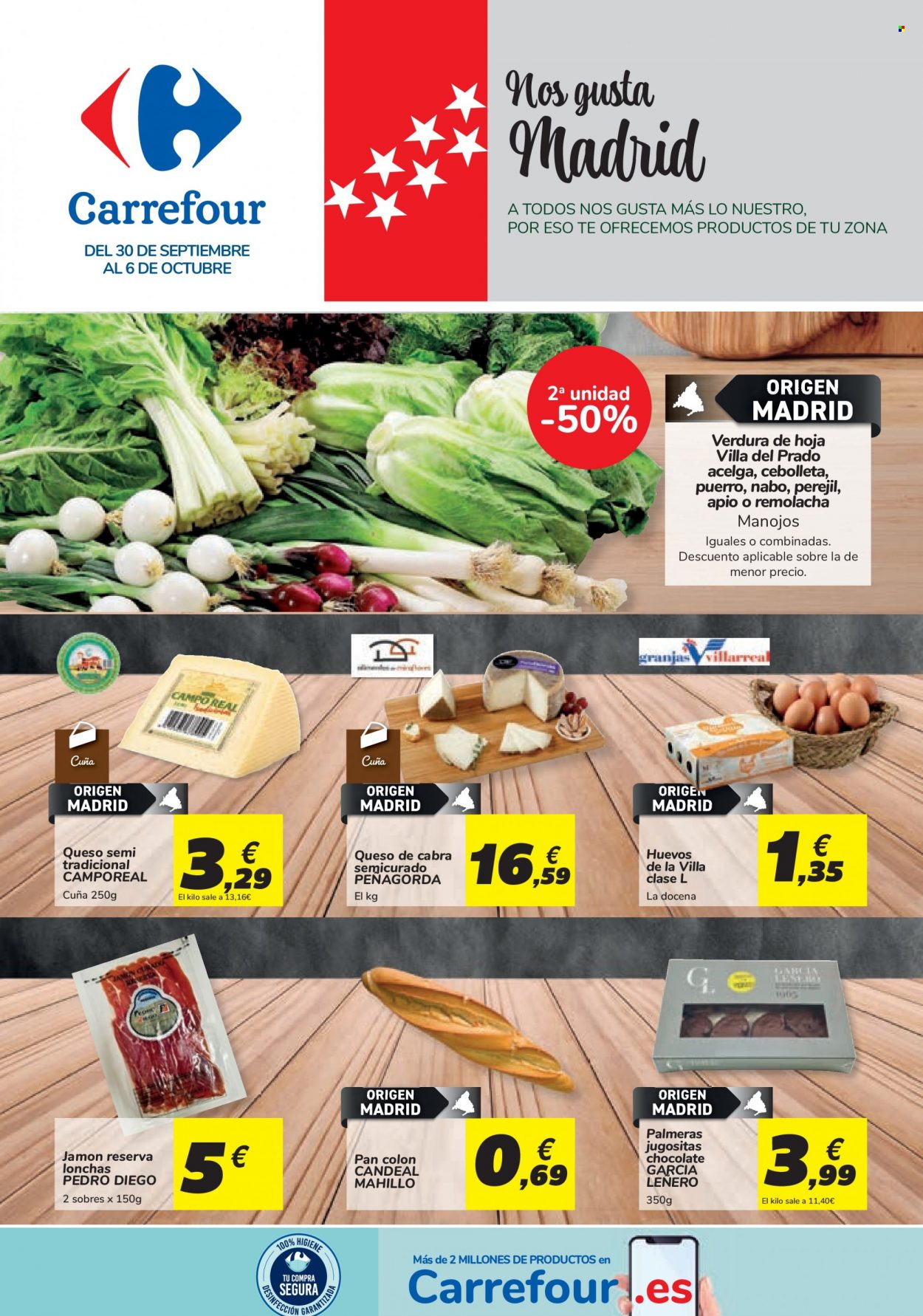 Folleto Carrefour - 30/09/21 - 06/10/21. Página 1