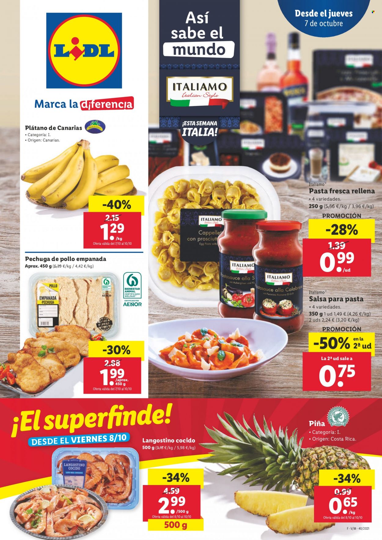 Folleto Lidl - 07/10/21 - 13/10/21. Página 1