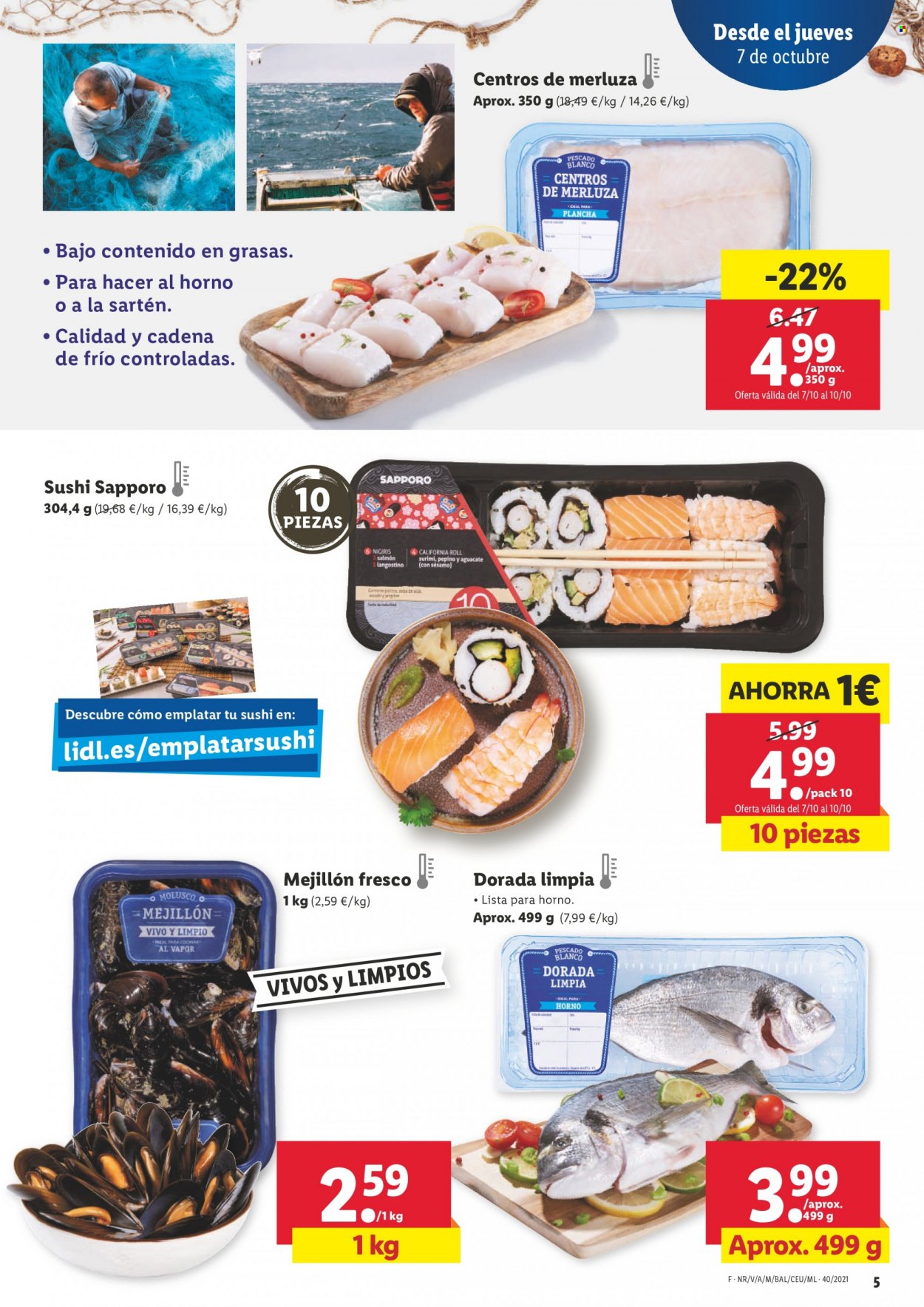 Folleto Lidl - 07/10/21 - 13/10/21. Página 5