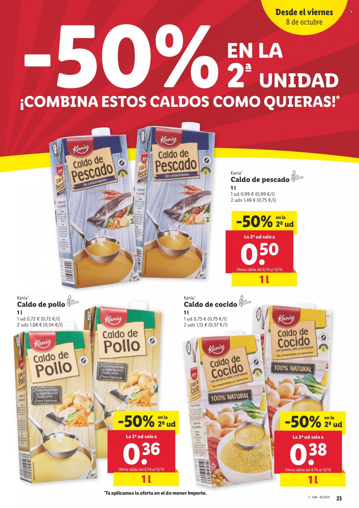 Folleto Lidl - 07/10/21 - 13/10/21. Página 23