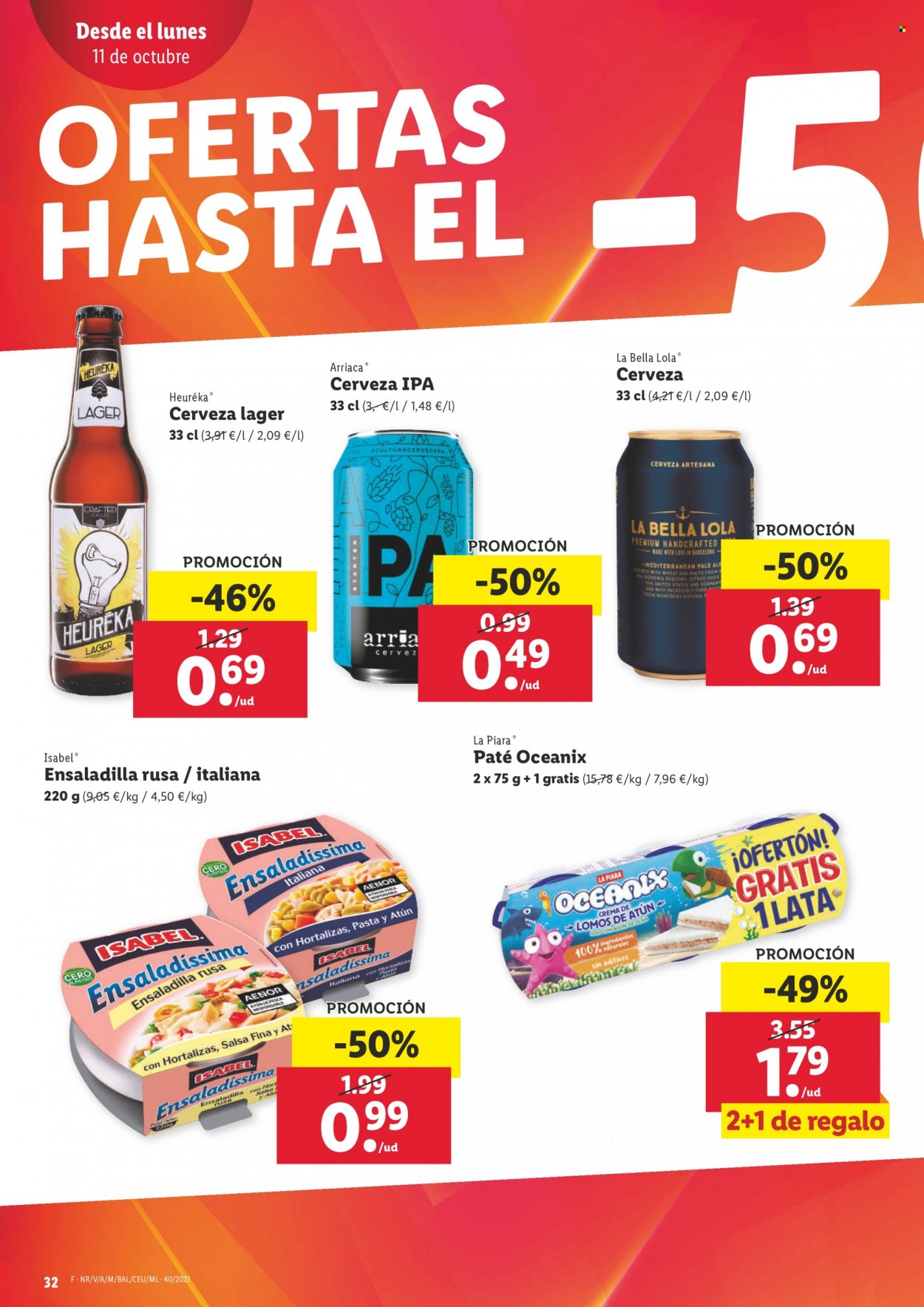 Folleto Lidl - 07/10/21 - 13/10/21. Página 32