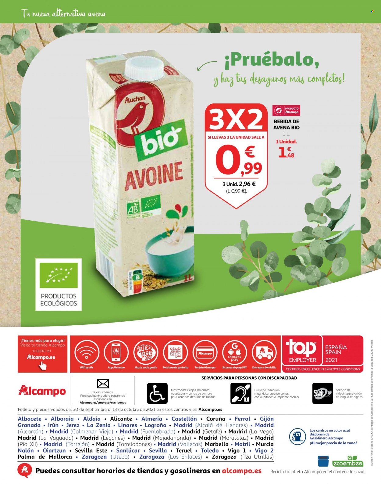 Folleto Alcampo - 30/09/21 - 13/10/21. Página 24
