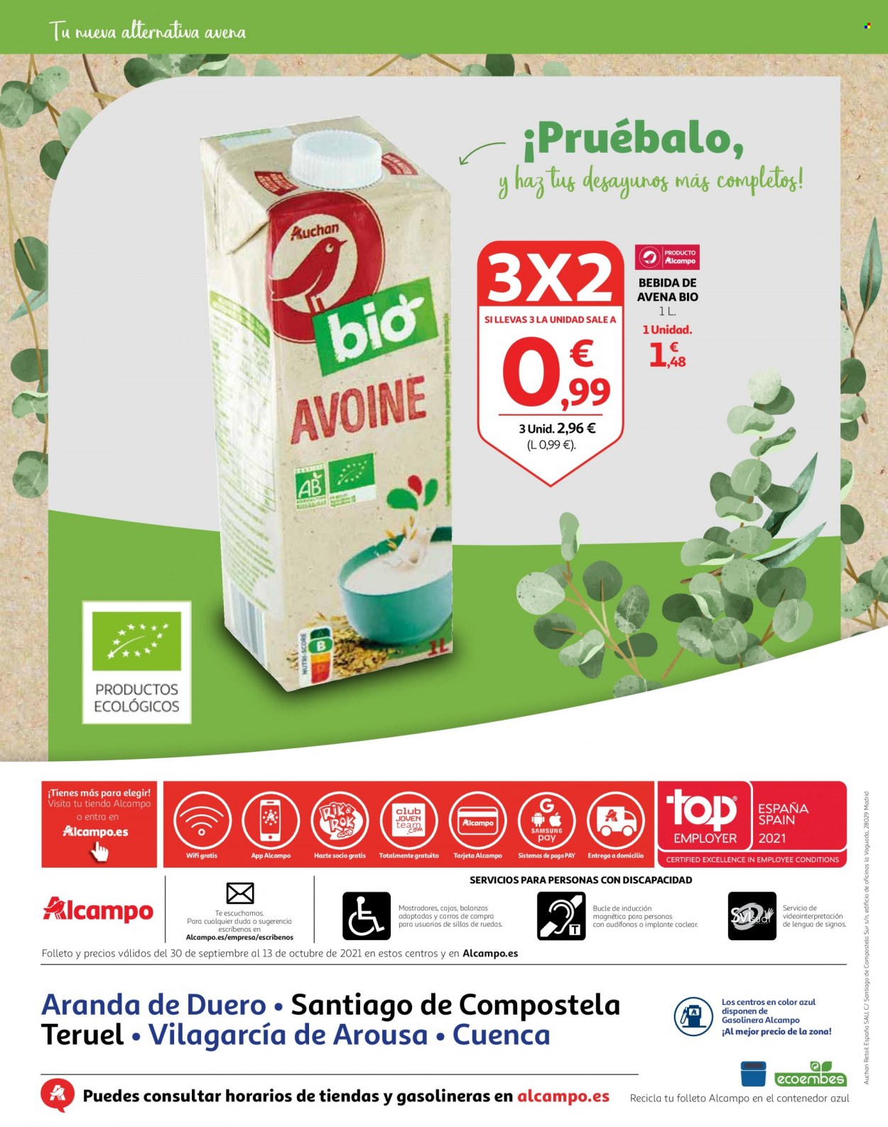 Folleto Alcampo - 30/09/21 - 13/10/21. Página 16