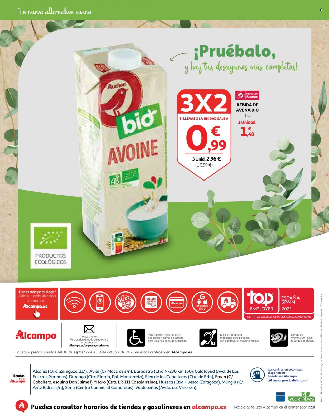 Folleto Alcampo - 30/09/21 - 13/10/21. Página 12
