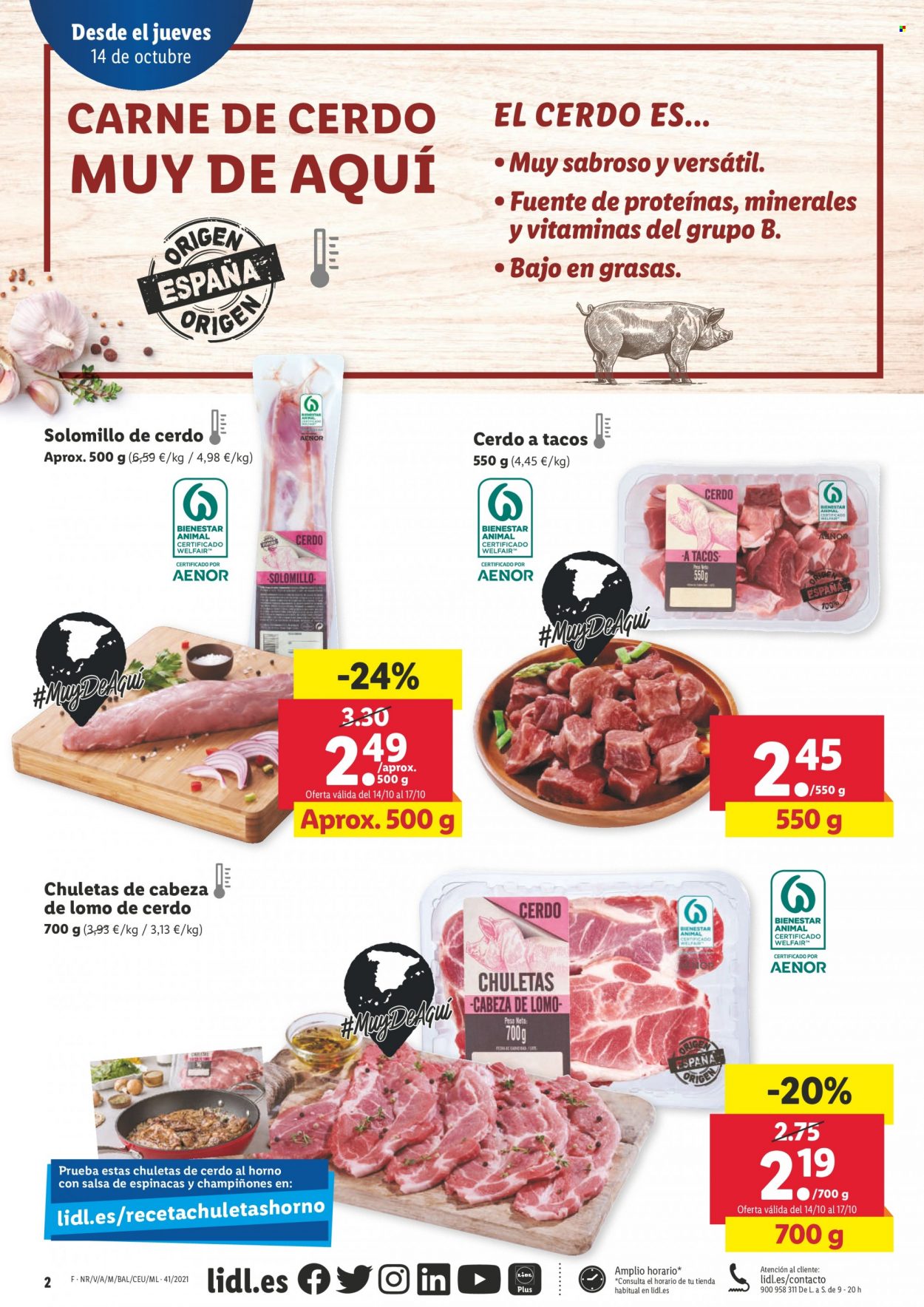 Folleto Lidl - 14/10/21 - 20/10/21. Página 2