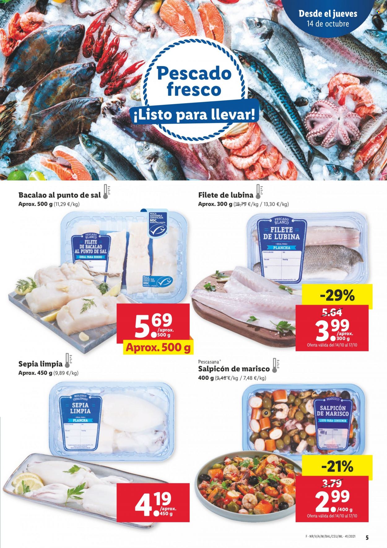 Folleto Lidl - 14/10/21 - 20/10/21. Página 5