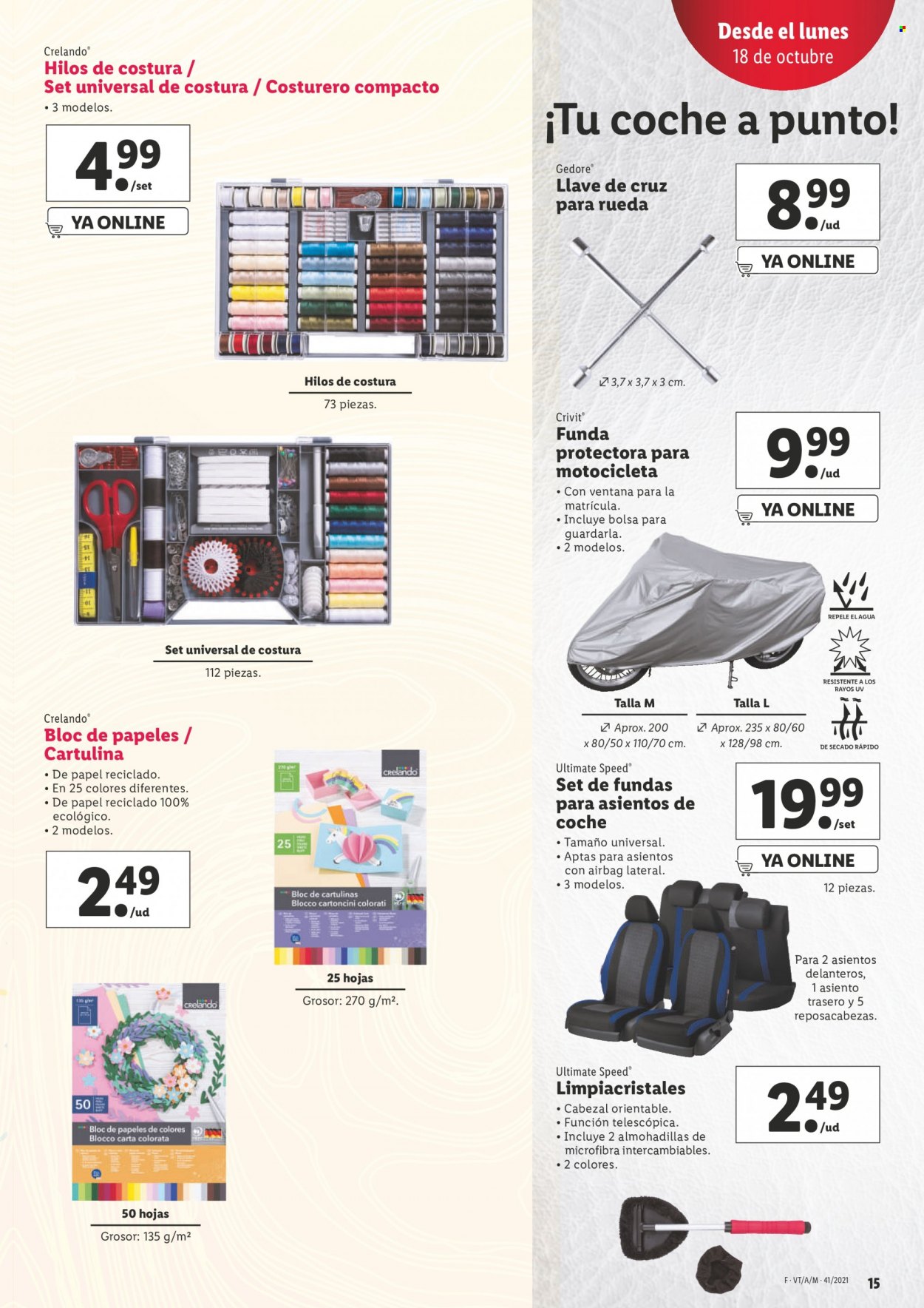 Folleto Lidl - 14/10/21 - 20/10/21. Página 15