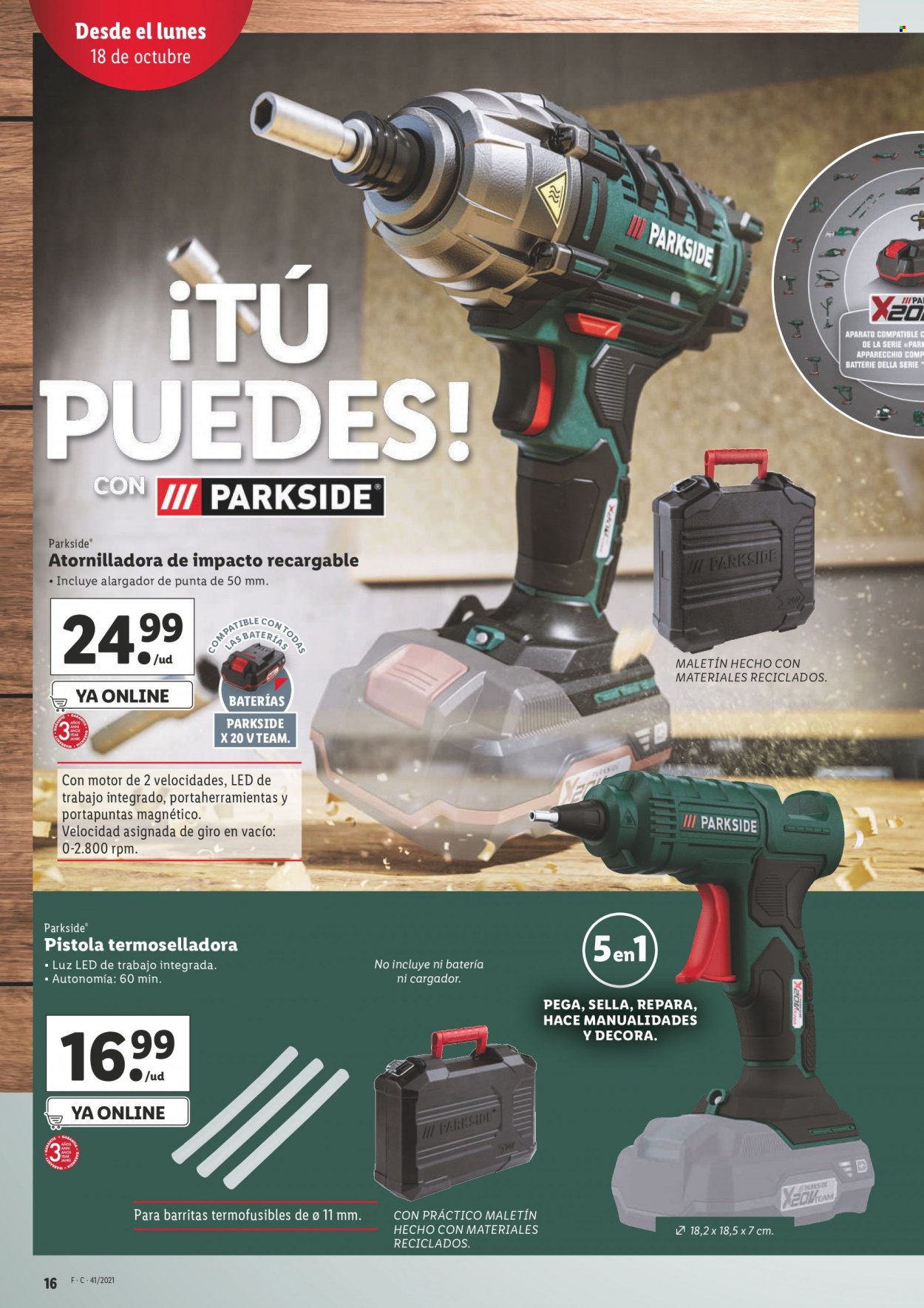 Folleto Lidl - 14/10/21 - 20/10/21. Página 16