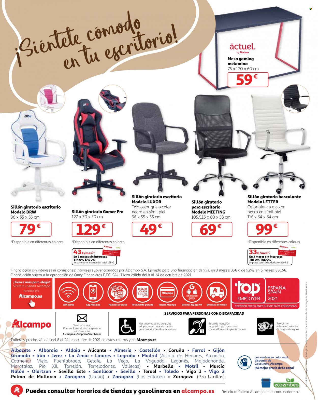 Folleto Alcampo - 08/10/21 - 24/10/21. Página 16