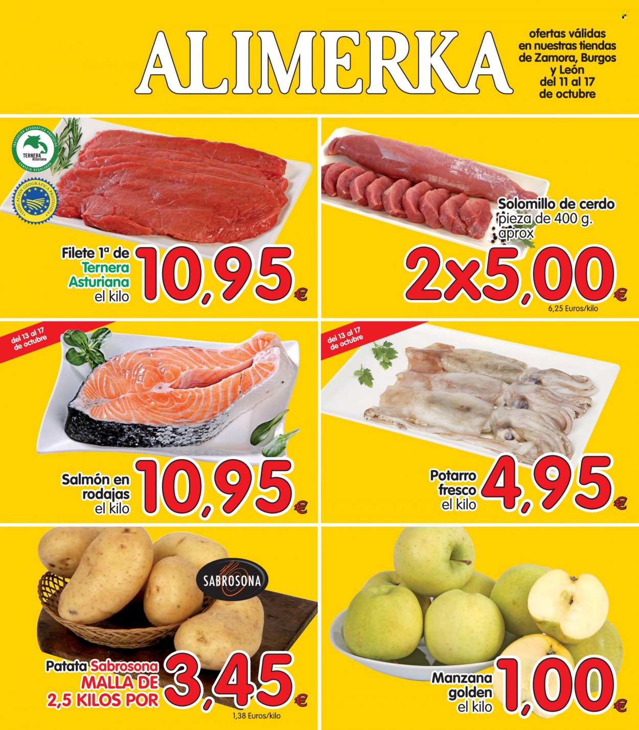 Folleto Alimerka - 11/10/21 - 17/10/21. Página 1