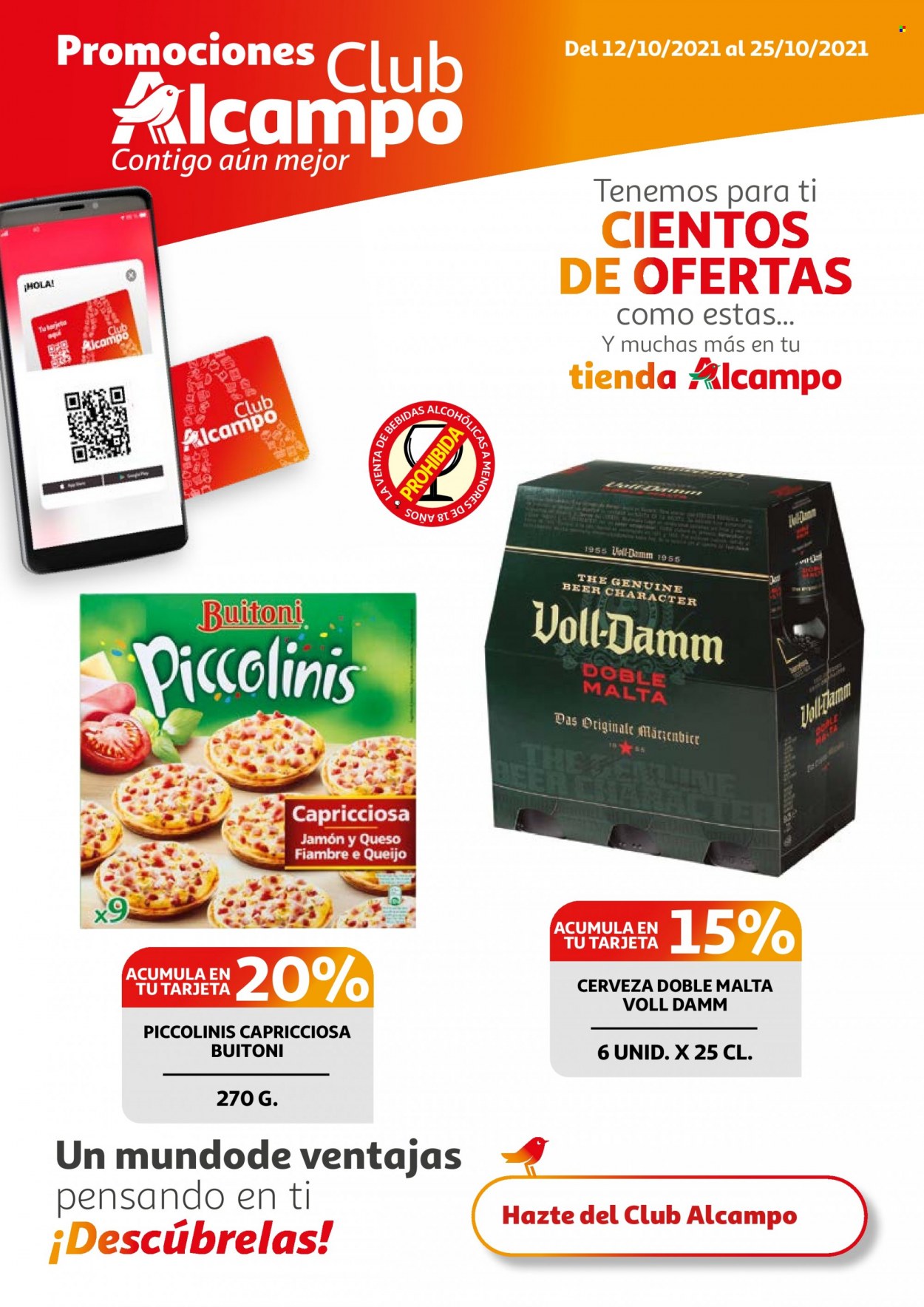 Folleto Alcampo - 12/10/21 - 25/10/21. Página 1