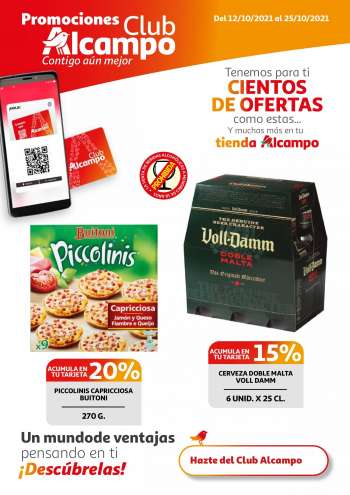 Folleto actual Alcampo - 12/10/21 - 25/10/21.