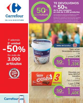 Folleto actual Carrefour - 14/10/21 - 26/10/21.