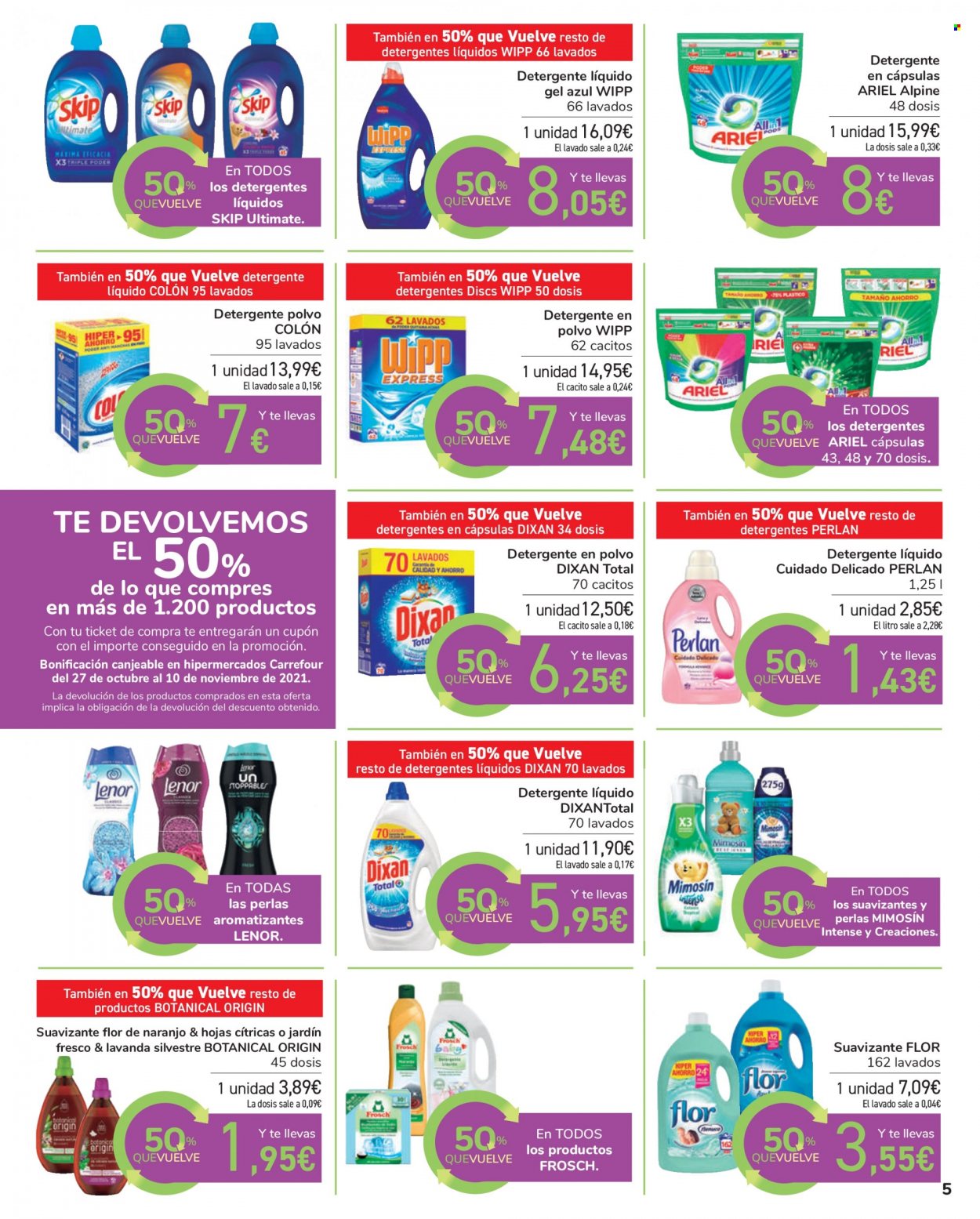 Folleto Carrefour - 14/10/21 - 26/10/21. Página 5