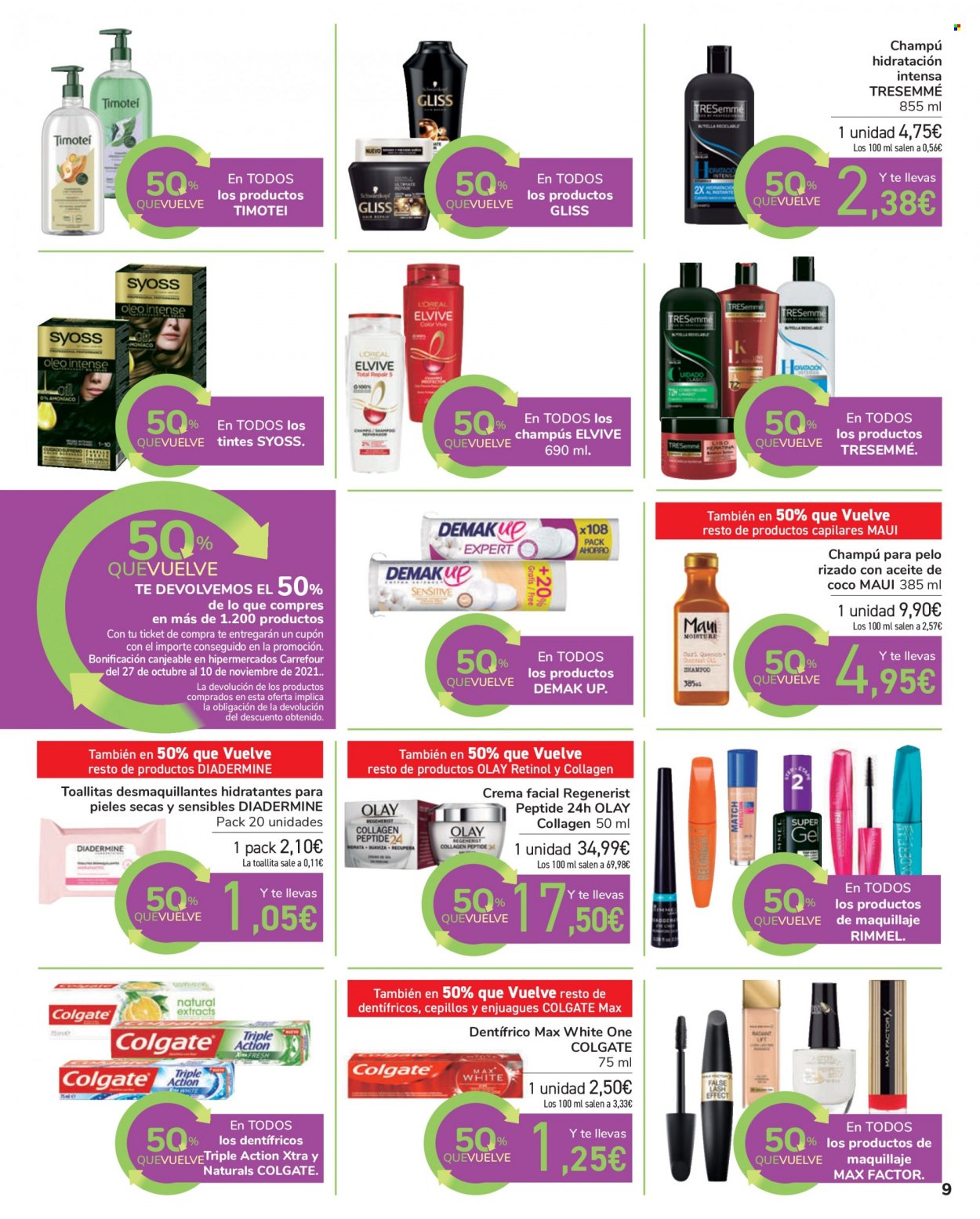 Folleto Carrefour - 14/10/21 - 26/10/21. Página 9