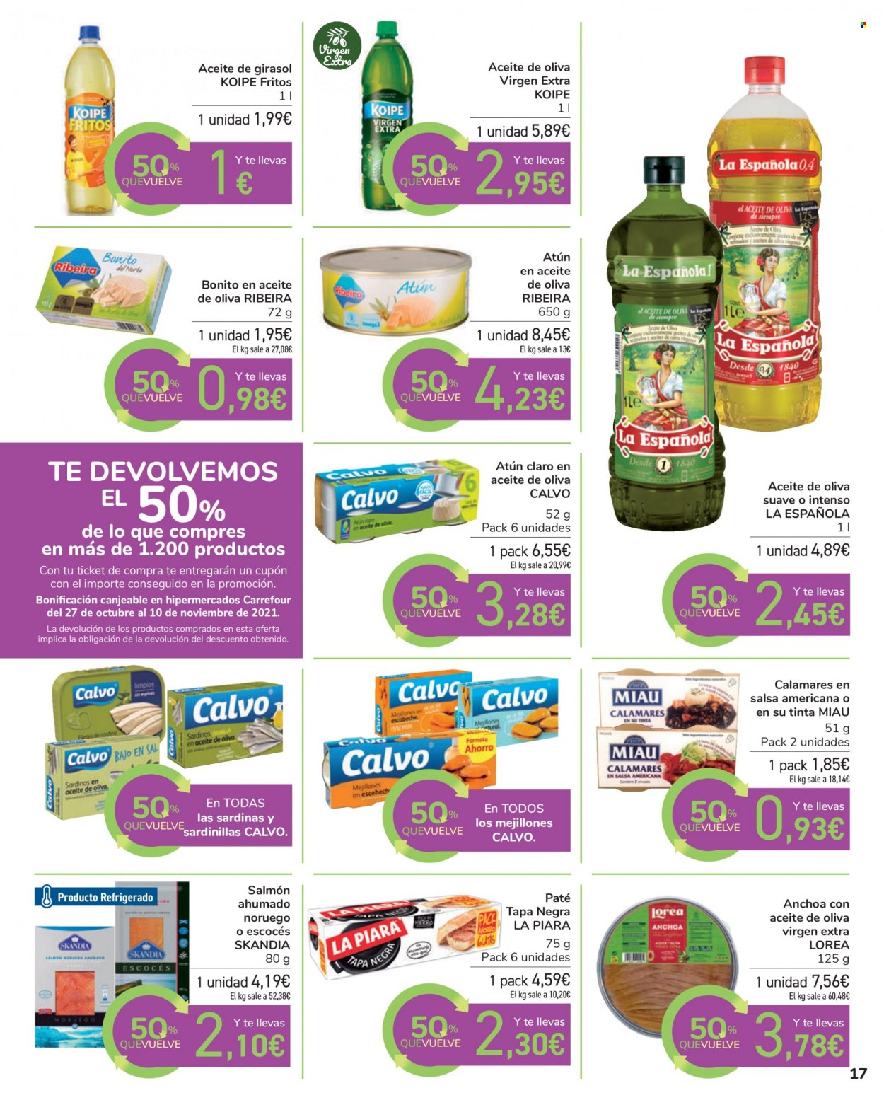 Folleto Carrefour - 14/10/21 - 26/10/21. Página 17