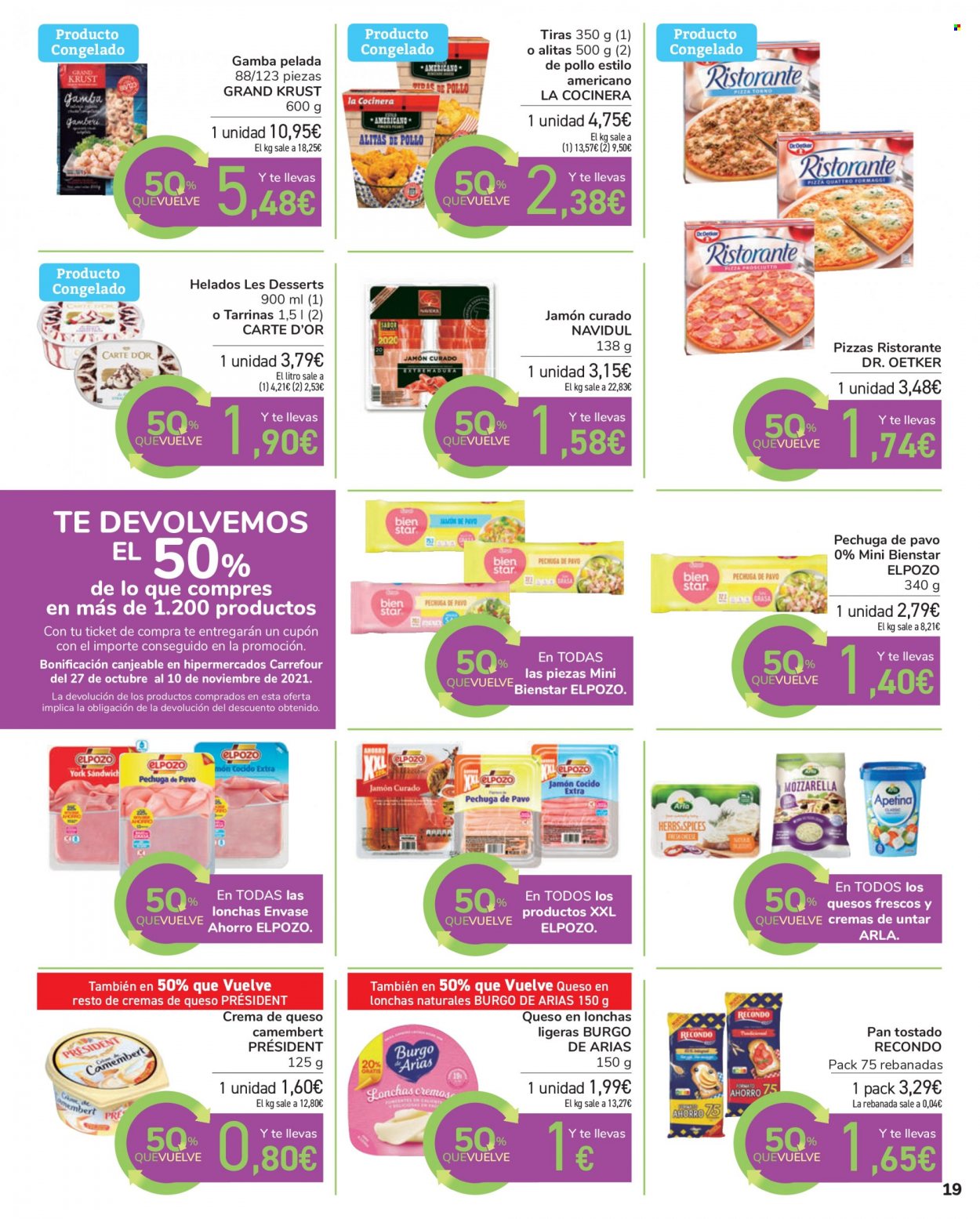 Folleto Carrefour - 14/10/21 - 26/10/21. Página 19