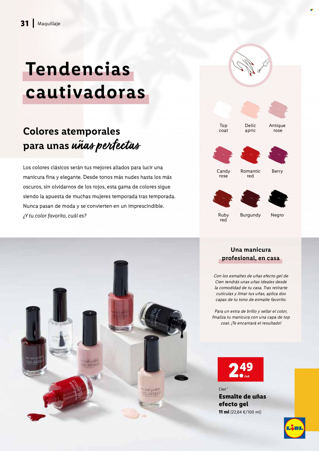 Folleto Lidl. Página 31