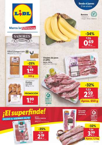 Folleto actual Lidl - 21/10/21 - 27/10/21.