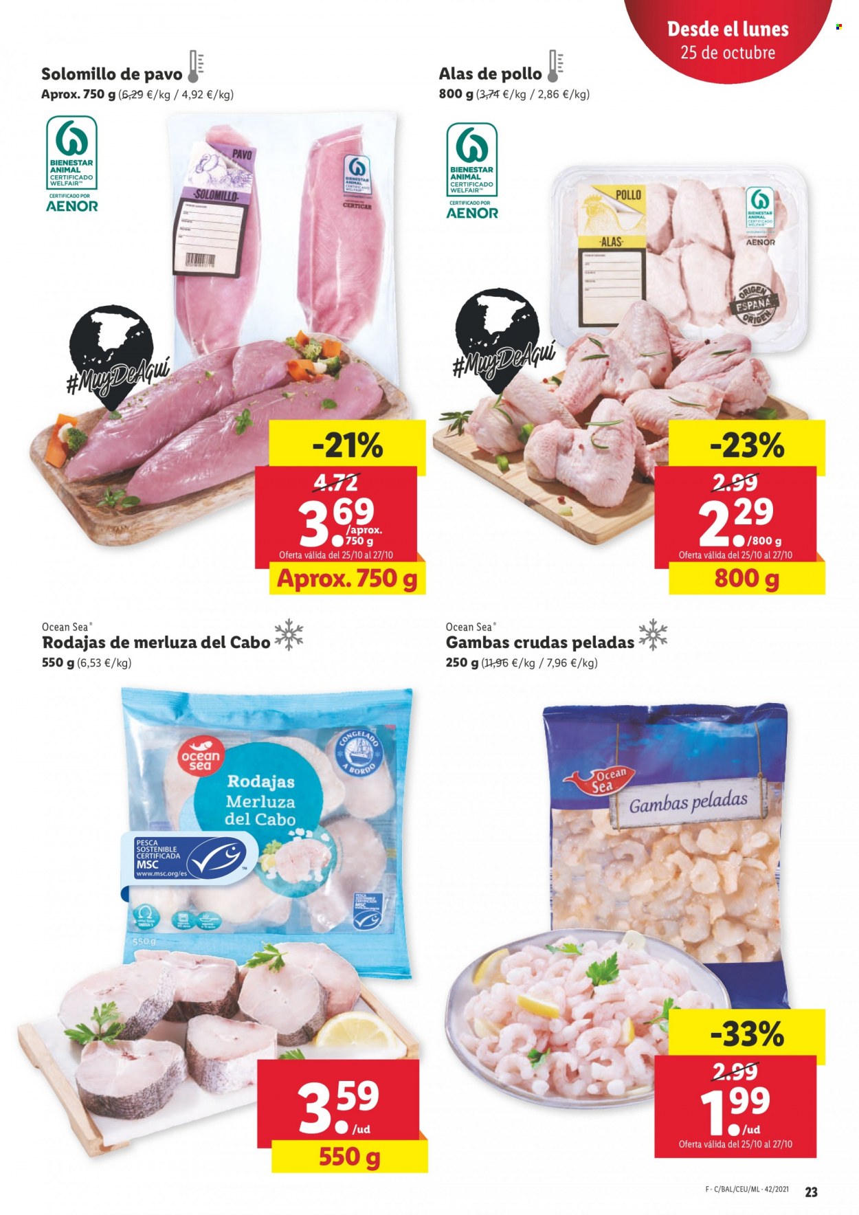 Folleto Lidl - 21/10/21 - 27/10/21. Página 23