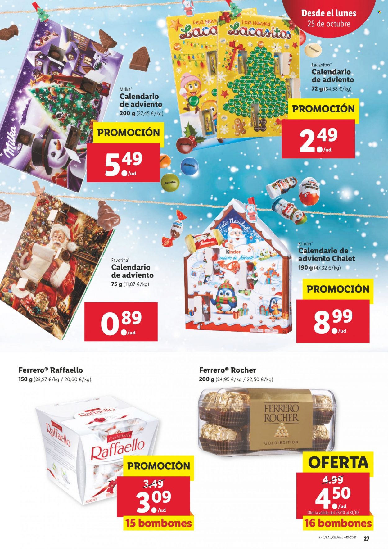 Folleto Lidl - 21/10/21 - 27/10/21. Página 27
