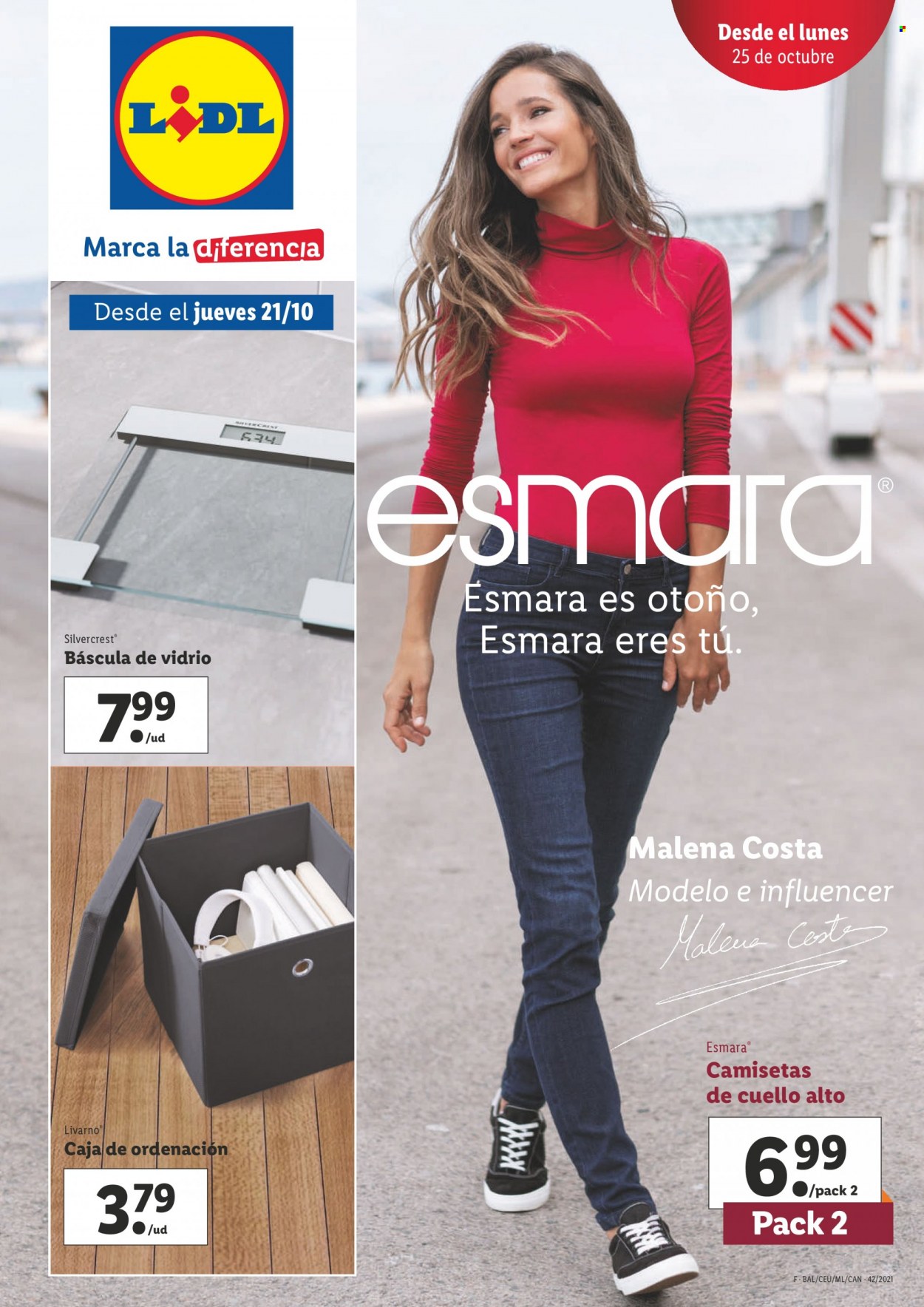 Folleto Lidl - 21/10/21 - 27/10/21. Página 1