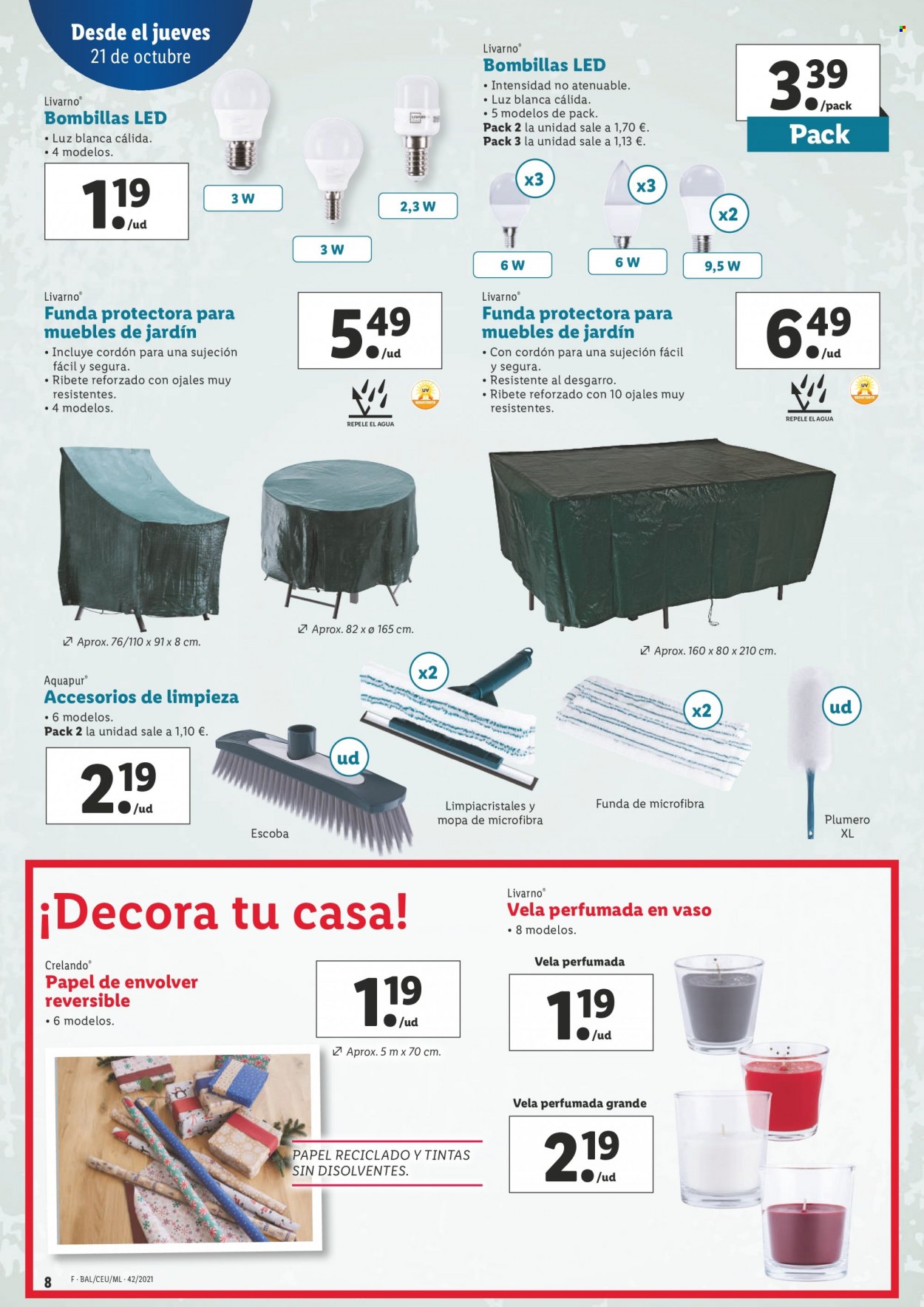 Folleto Lidl - 21/10/21 - 27/10/21. Página 8
