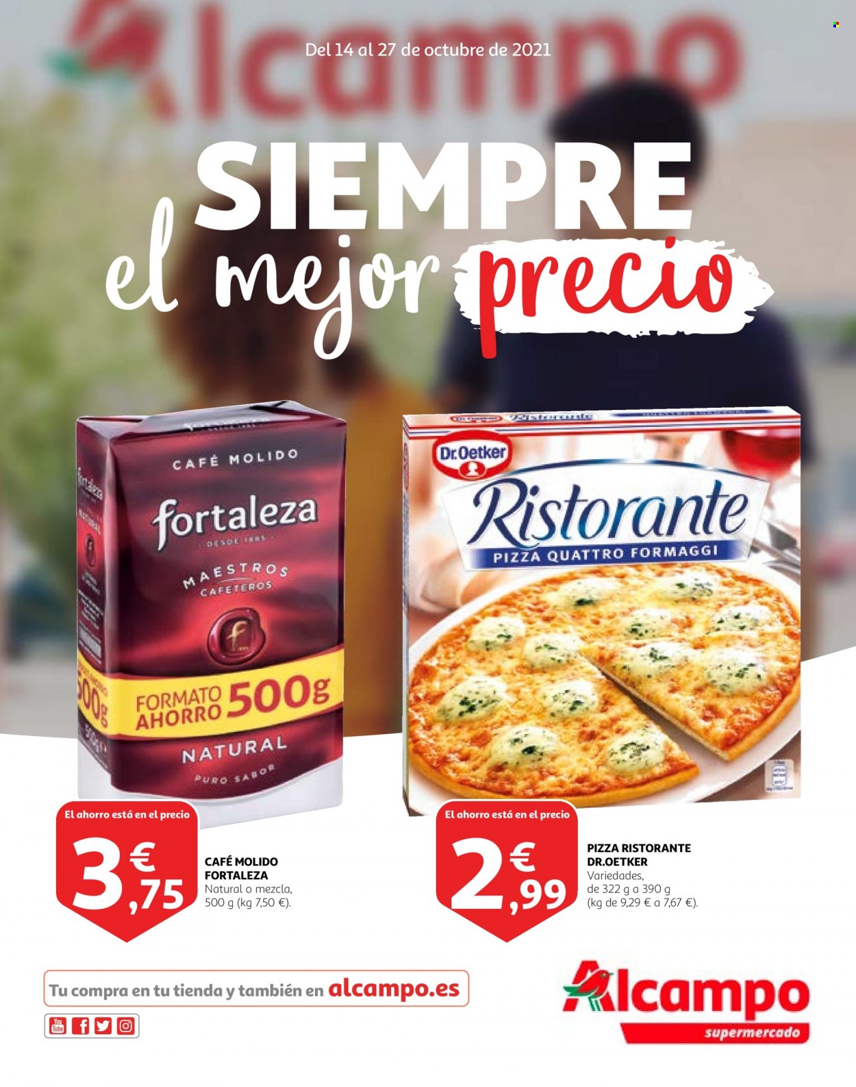Folleto Alcampo - 14/10/21 - 27/10/21. Página 1